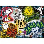 Puzzle  Ravensburger-00389 Peanuts Graffiti