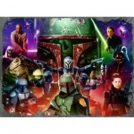 Puzzle  Ravensburger-00427 Boba Fett Chasseur de Primes - Star Wars The Mandalorian