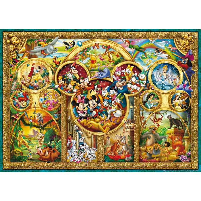  Ravensburger-00469 Jigsaw Puzzle - 1000 Pieces - Disney's Magical World