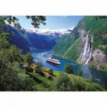  Ravensburger-00475 Jigsaw Puzzle - 1000 Pieces - Norway Fjord