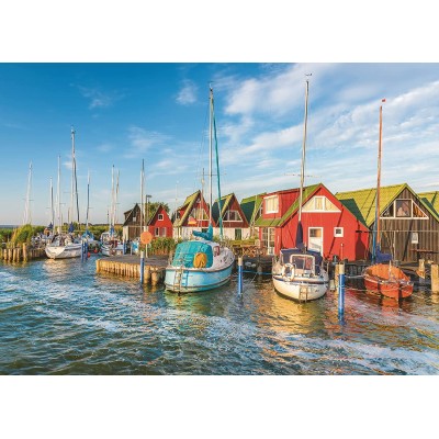 Puzzle Ravensburger-00584 Romantic Harbour