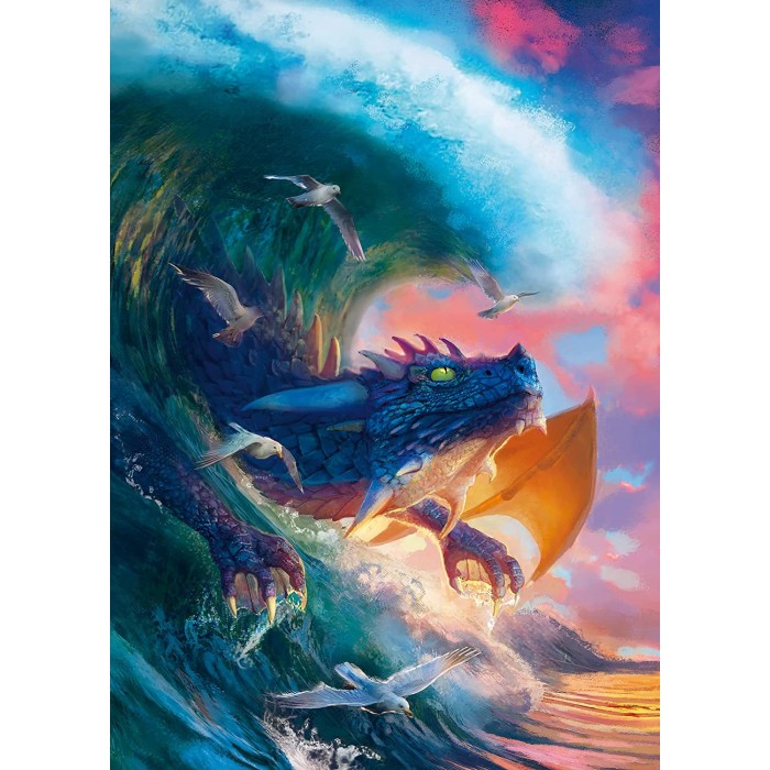 Puzzle  Ravensburger-00622 Dragon race