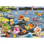 Puzzle  Ravensburger-00625 Gelini - Sea Picnic