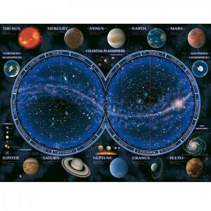 Ravensburger-00715 Jigsaw Puzzle - 1500 Pieces - Astronomy