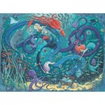 Puzzle  Ravensburger-00736 Mermaids