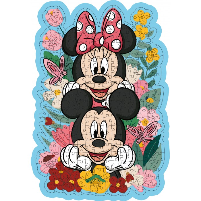 Wooden Puzzle - Mickey & Minnie