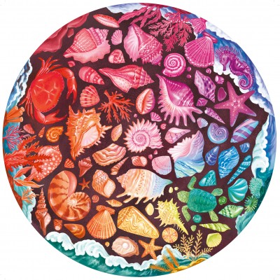 Puzzle Ravensburger-00823 Circle Colors - Seashell