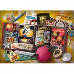 Puzzle  Ravensburger-00843 Mickey Mouse Year 1970