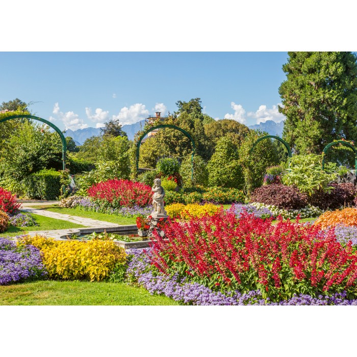 Puzzle Ravensburger-00852 Park of Villa Pallavicino, Stresa, Italy