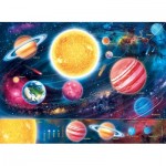 Puzzle  Ravensburger-00869 XXL Pieces - Our Solar System