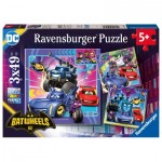  Ravensburger-01056 3 Puzzles - Calling all Batwheels