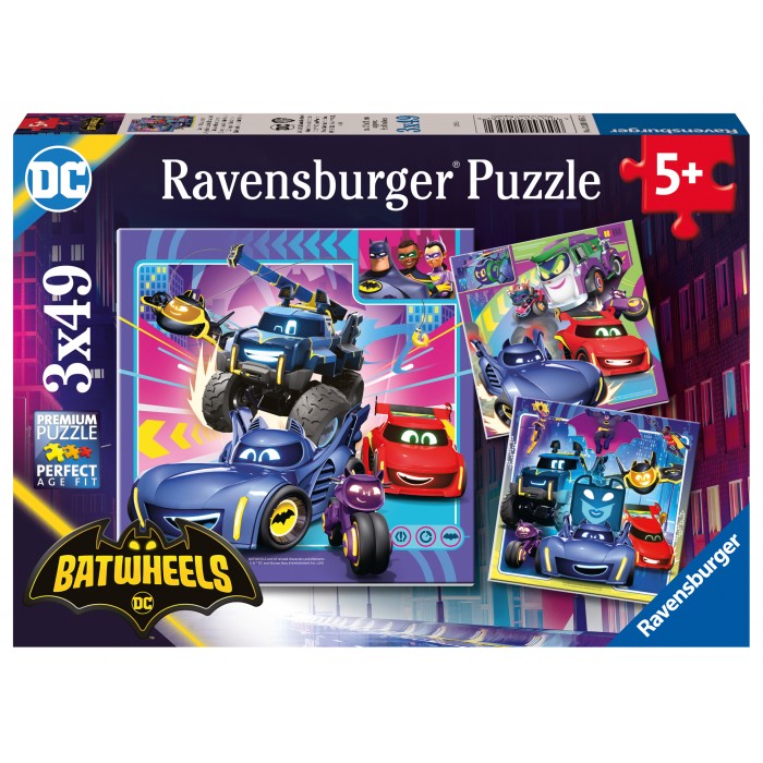3 Puzzles - Calling all Batwheels