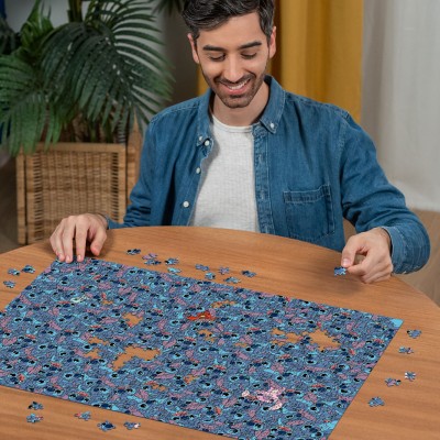 Ravensburger-01265 Stitch - Challenge Puzzle