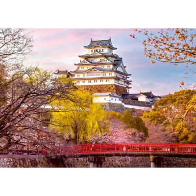 Ravensburger-01316 Himeji Castle - Japan - Puzzle Highlights - Castles