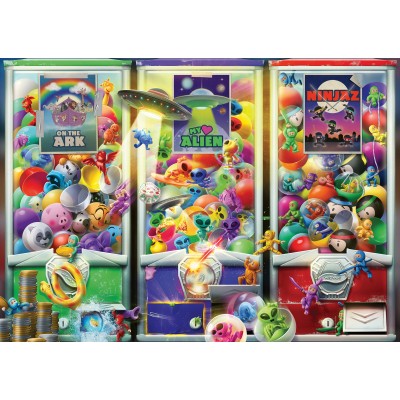 Puzzle Ravensburger-01482 Animals - Aliens and Ninjas
