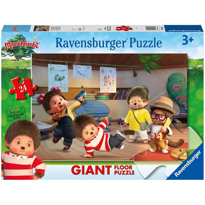  Ravensburger-03038 Giant Floor Puzzle - Monchhichi