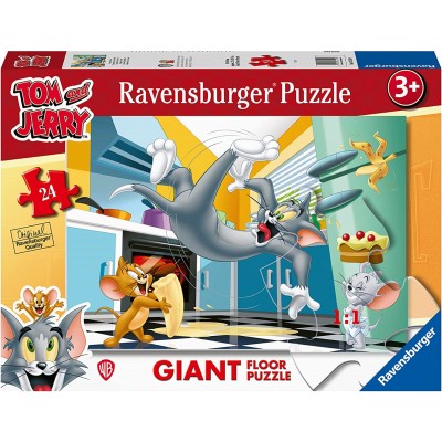 Ravensburger-03126 Floor Puzzle - Tom & Jerry