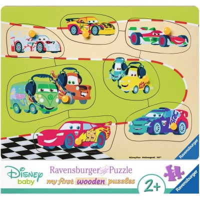 Ravensburger-03686 Wooden Jigsaw Puzzle - Cars