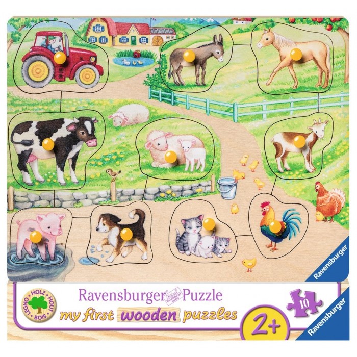  Ravensburger-03689 Wooden Puzzle - My First Wooden Puzzles