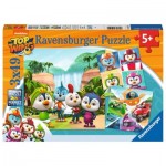  Ravensburger-05052 3 Puzzles - Top Wing