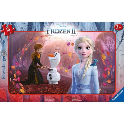 Ravensburger-05099 Frame Puzzle - Frozen 2