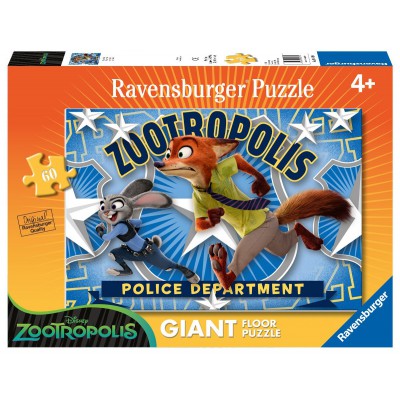Ravensburger-05474 Floor Puzzle - Judy & Nick