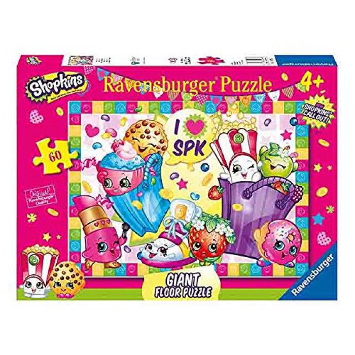 Ravensburger-05475 Floor Puzzle - Shopkins