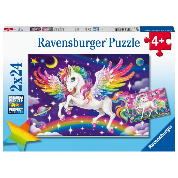 2 Puzzles - Unicorn and Pegasus