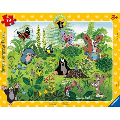 Puzzle Ravensburger-05696 Fun in the garden