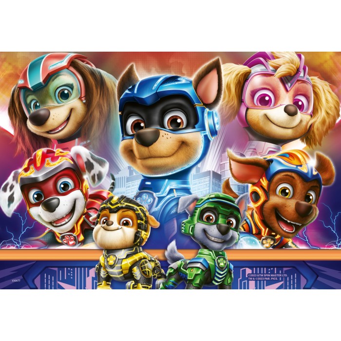 2 Puzzles - An indestructible team / Paw Patrol