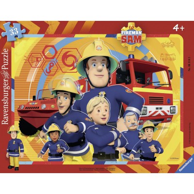 Puzzle Ravensburger-06114 Fireman Sam