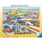  Ravensburger-06700 Jigsaw Puzzle - 40 Pieces - Airport : Boarding Area