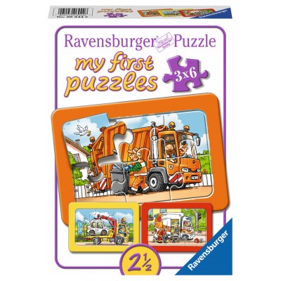 Ravensburger-06944 My First Puzzle - Vehicles
