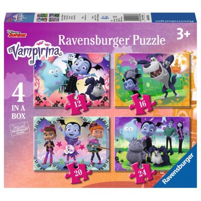 Ravensburger-06973 4 Puzzles - Vampirina