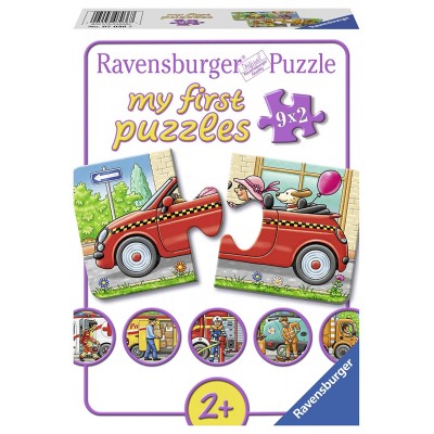 Ravensburger-07036 9 Puzzles - My First Puzzles