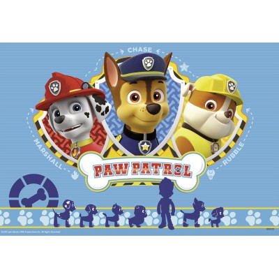 Ravensburger-07586 2 Jigsaw Puzzles - Paw Patrol