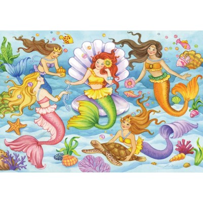 Puzzle Ravensburger-08684 Mermaids