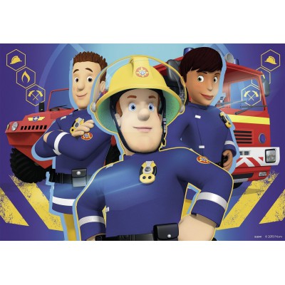 Ravensburger-09042 2 Jigsaw Puzzles - Sam Fireman