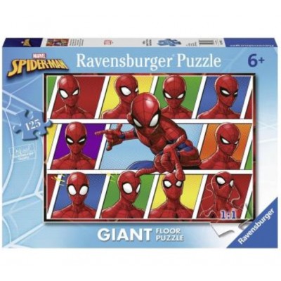 Ravensburger-09790 Floor Puzzle - Spiderman