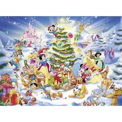 Puzzle Ravensburger-10545 XXL Pieces - Disney Christmas Magic
