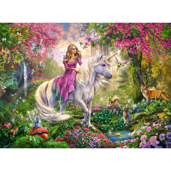 Puzzle Ravensburger-10641 XXL Pieces - Magical ride