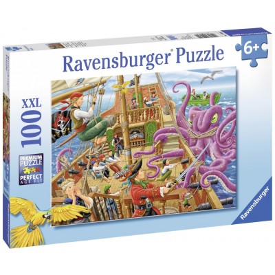 Puzzle Ravensburger-10939 XXL Pieces - Pirates