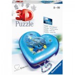  Ravensburger-11172 3D Puzzle - Heart Box - Underwater World