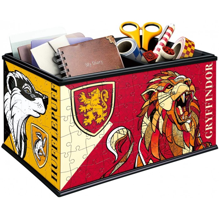 Ravensburger-11258 3D Puzzle - Storage Box - Harry Potter