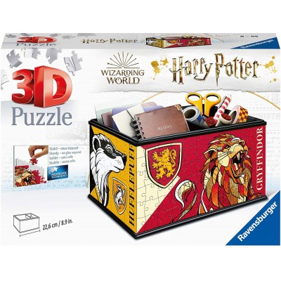 Ravensburger-11258 3D Puzzle - Storage Box - Harry Potter