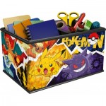  Ravensburger-11546 3D Puzzle - Aufbewahrungsbox - Pokémon