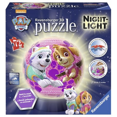 Ravensburger-11814 3D Jigsaw Puzzle with LED - Pa