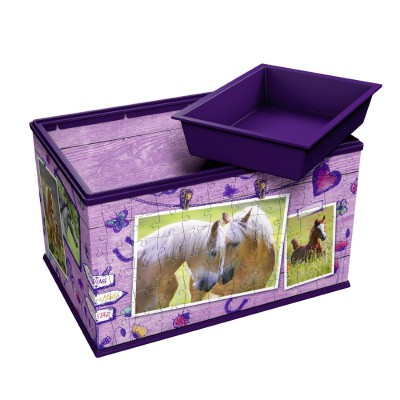 Ravensburger-12072 3D Puzzle - Girly Girls Edition - Storage Box