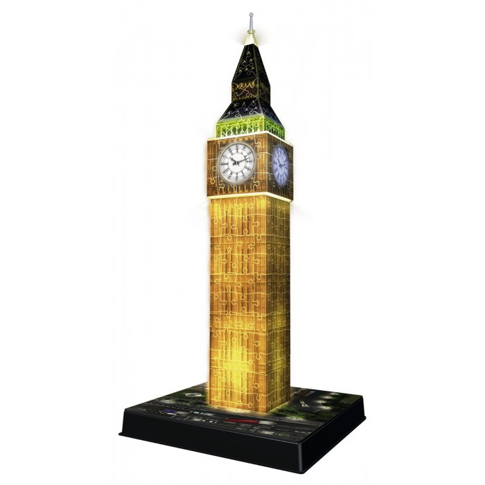 3D Jigsaw Puzzle with Led - Big Ben