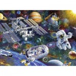 Puzzle  Ravensburger-12692 XXL Pieces - International Space Station